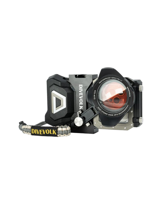 DIVEVOLK SEATOUCH 4 MAX PLUS UNDERWATER HOUSING OCEAN KIT