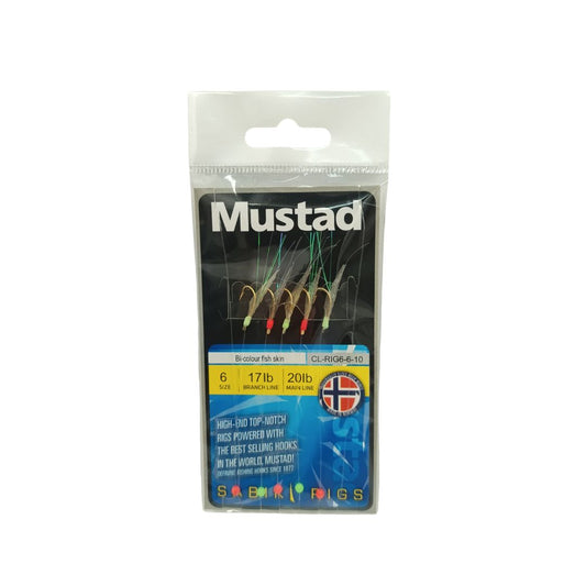 MUSTAD #6 SABIKI RIGS