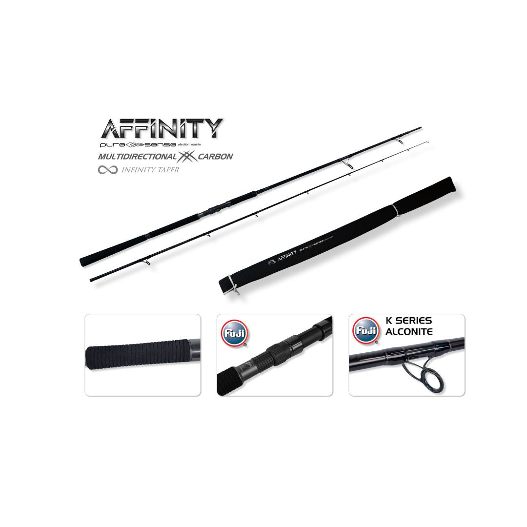 ASSASSIN AFFINITY 12' XH 2PC SHOREGAME ROD – Mias Angling & Scuba
