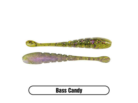 X ZONE FINESSE SLAMMER 3.25" BAIT (10 PACK)