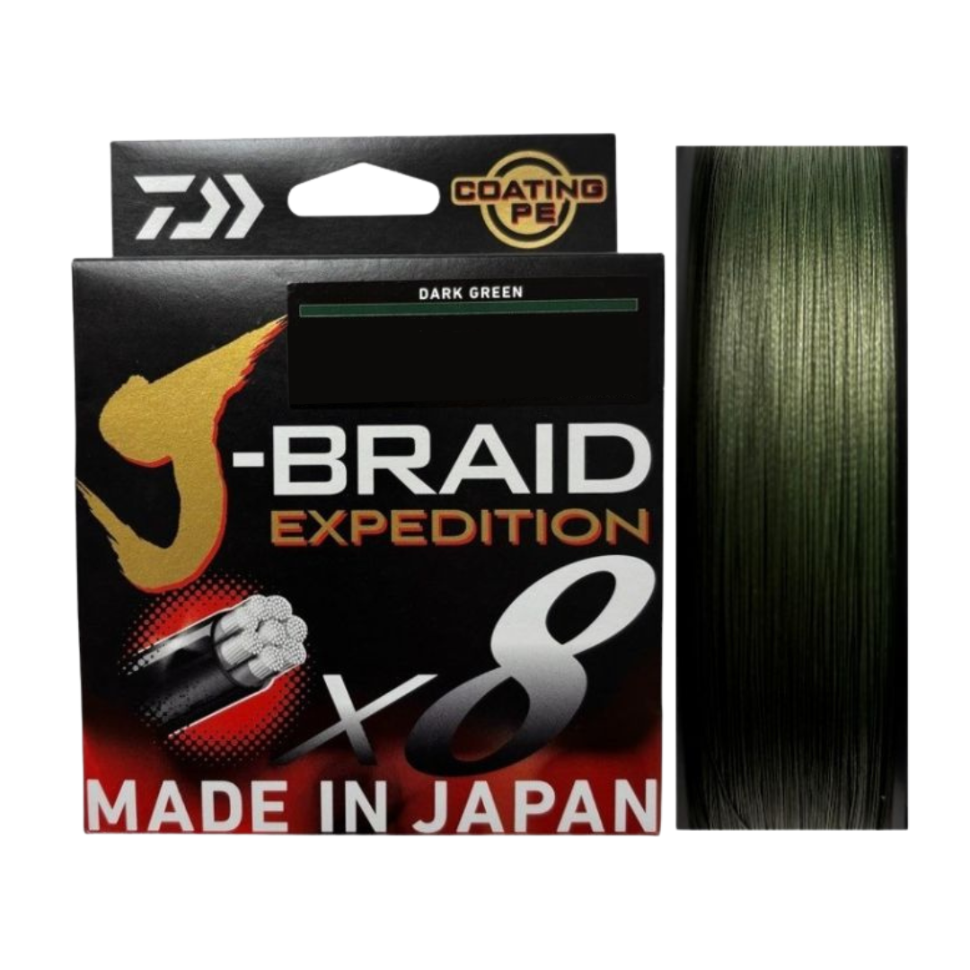 DAIWA J-BRAID EXPEDITION X8 300M – Mias Angling & Scuba