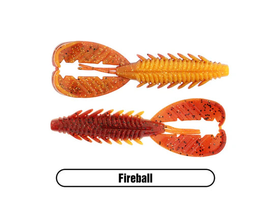 X ZONE ADRENALINE CRAW JR 3.5" PRO SERIES LURE ( 7 PACK)