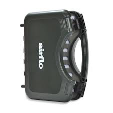 Airflo Competitor Slotted Foam Black Fly Box | Tackle Bags & Boxes - Mias Angling