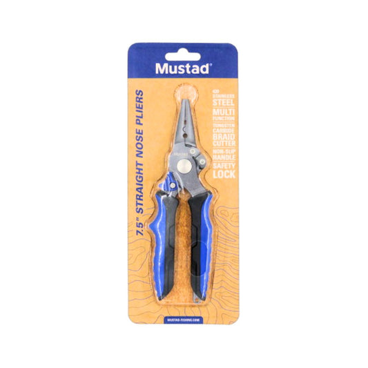 MUSTAD 7.5" STRAIGHT NOSE PLIERS