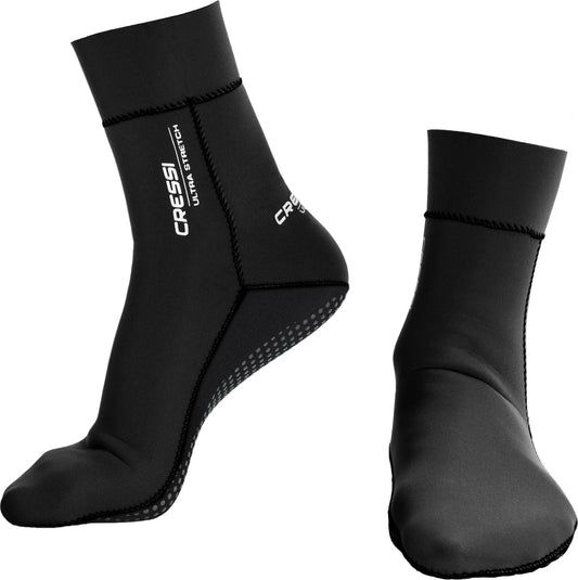 CRESSI ULTRA STRETCH NEOPRENE SCUBA SOCKS 2.5MM