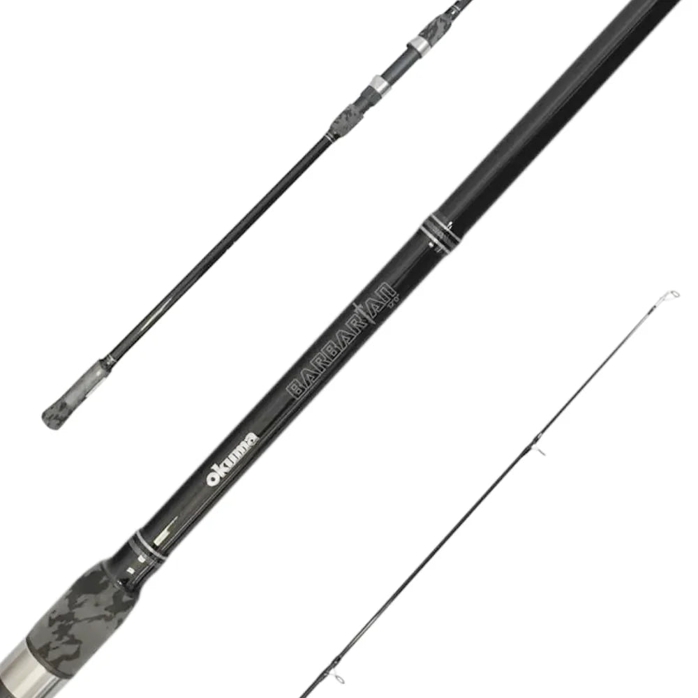 barbarian fly fishing rod Okuma Barbarian LR 12' 2pc Rod | Spinning Fishing Reels - Mias Angling