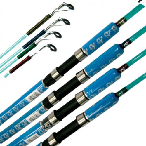 PIONEER BLUE CRYSTAL XA 6.6' 2PC SPIN ROD