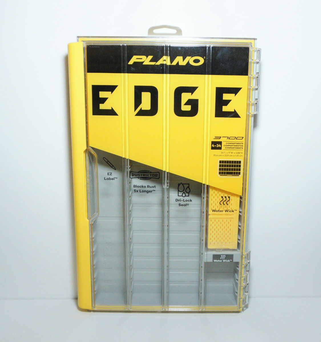 Plano Edge Pro 3700 Thin Tackle Box Fishing Tackle Mias