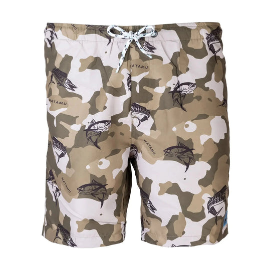 WATAMU TOFU OLIVE MENS SWIM SHORTS