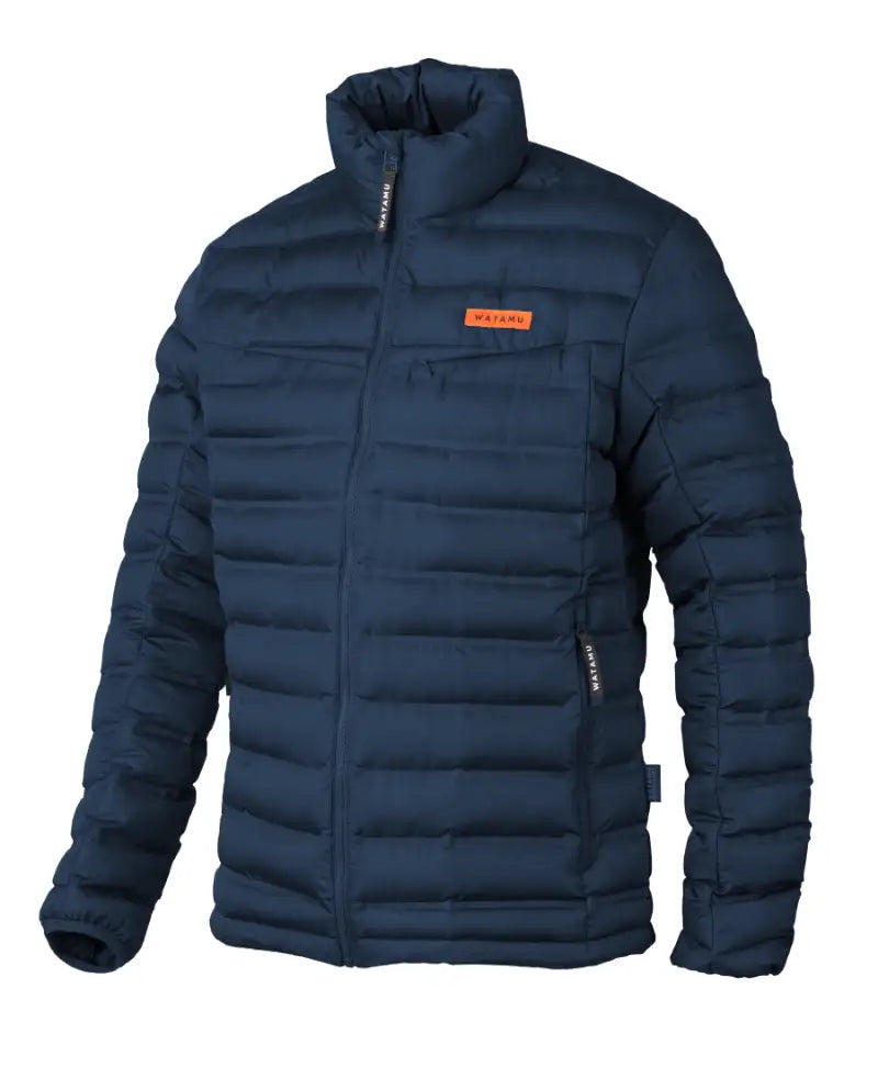 WATAMU ATLANTIC PUFFER JACKET - DEEP BLUE