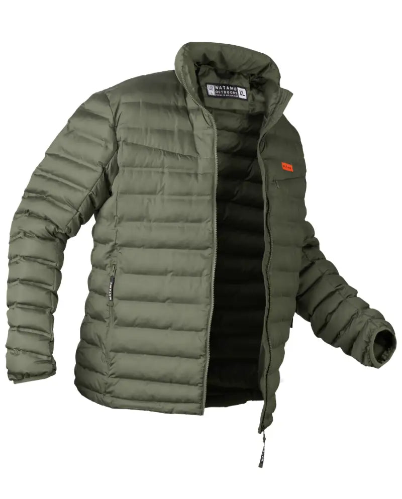 WATAMU ATLANTIC PUFFER JACKET - FORST GREEN