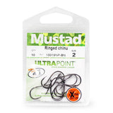 MUSTAD 10019NP-BN ULTRA POINT RINGED CHINU HOOKS