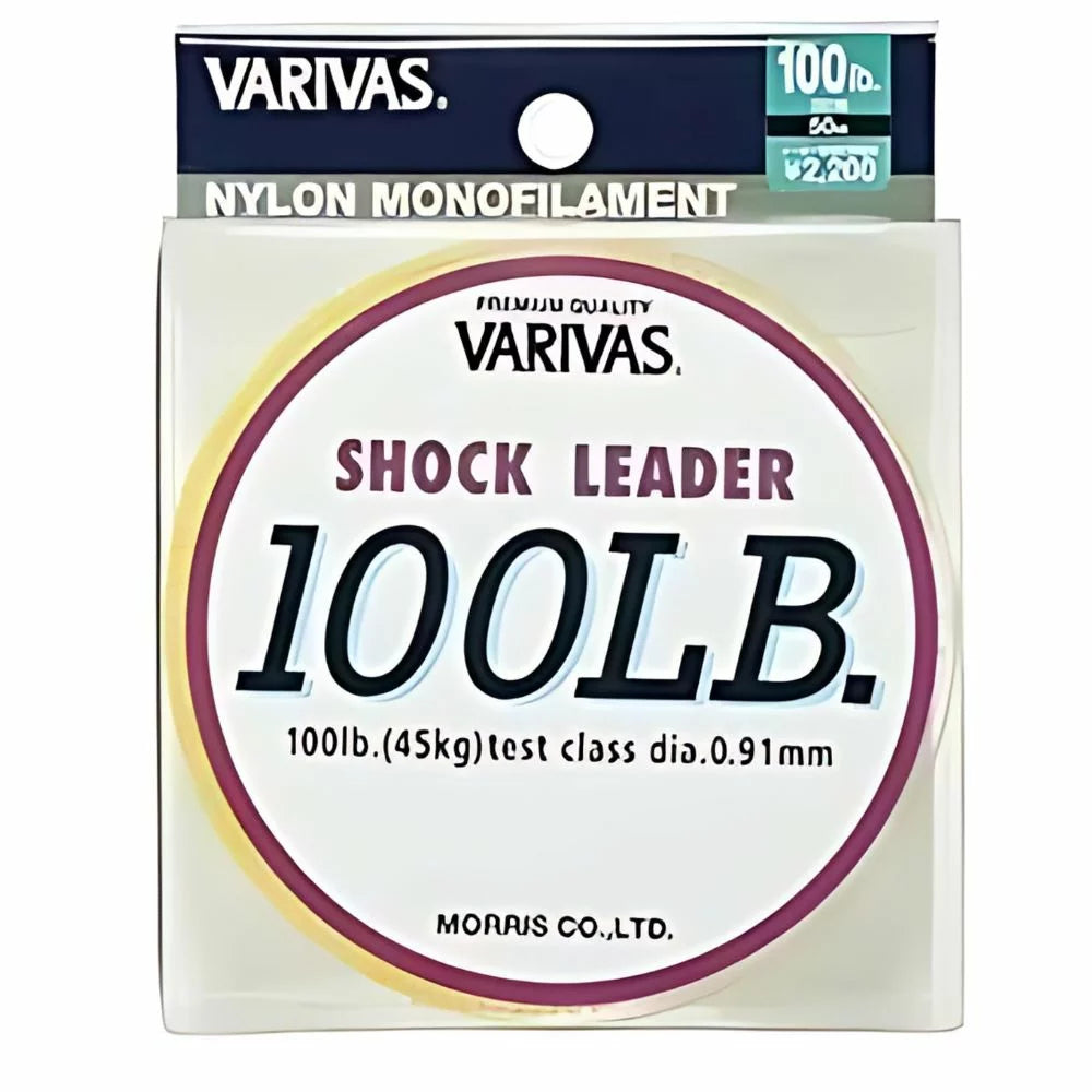 VARIVAS NYLON MONOFILAMENT SHOCK LEADER 50M