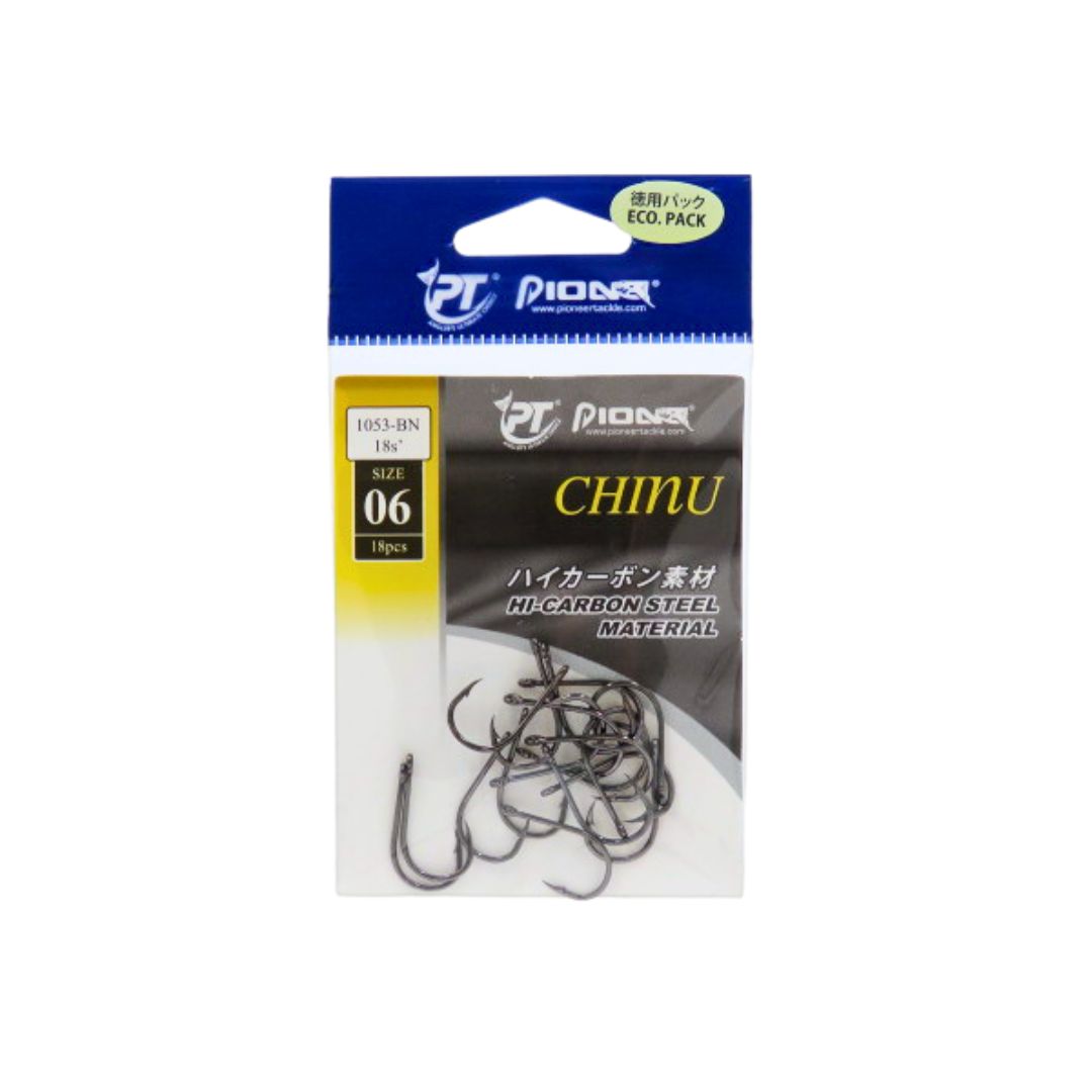 PIONEER CHINU HOOKS 18PCS