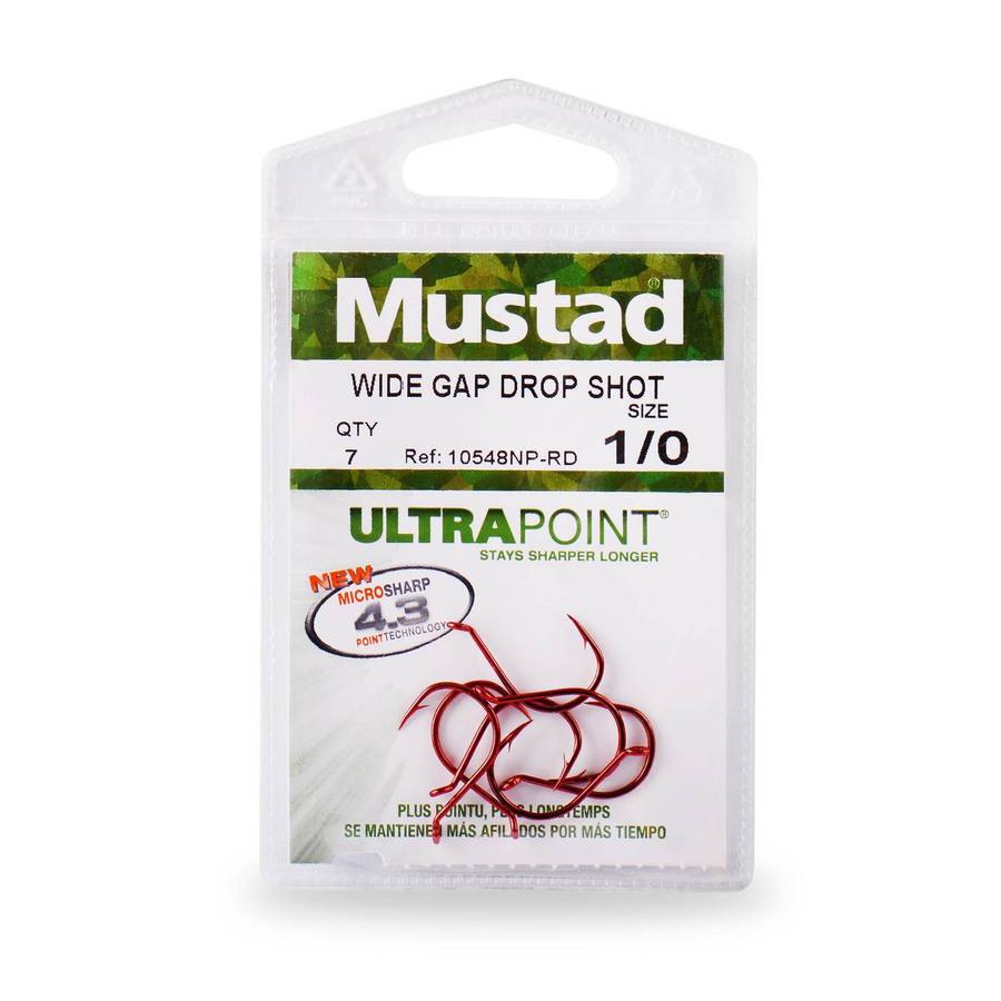 Mustad 10548NP-RD WideGap Dropshot