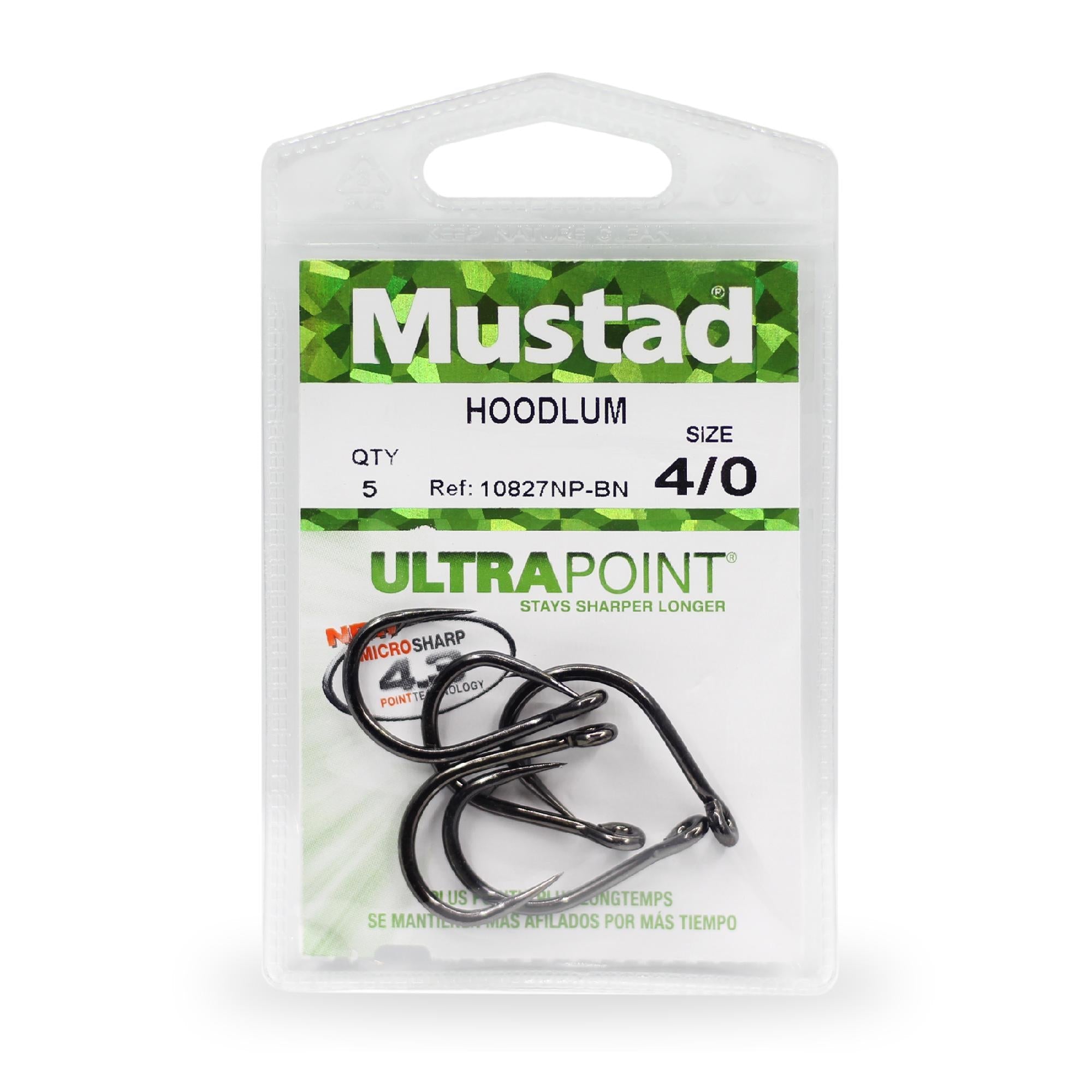 MUSTAD HOODLUM HOOK 10827NP-BN