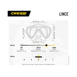 CRESSI LINCE MASK