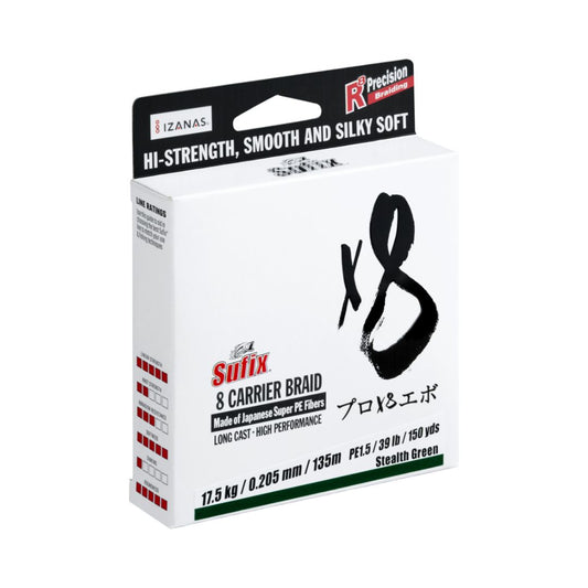 SUFIX X8 CARRIER BRAID 50LB