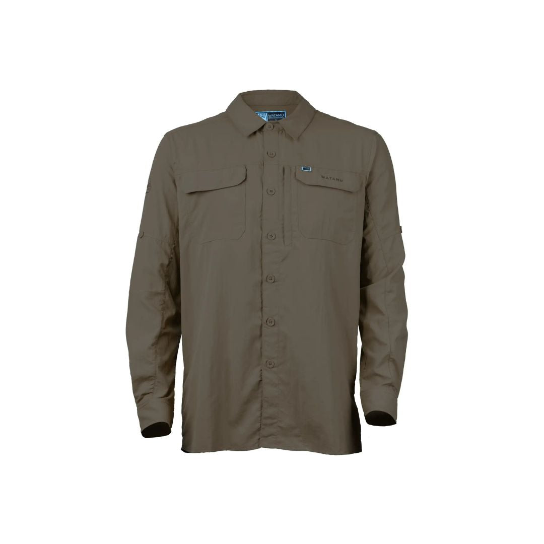 WATAMU PEMBA SHIRT - PUTTY