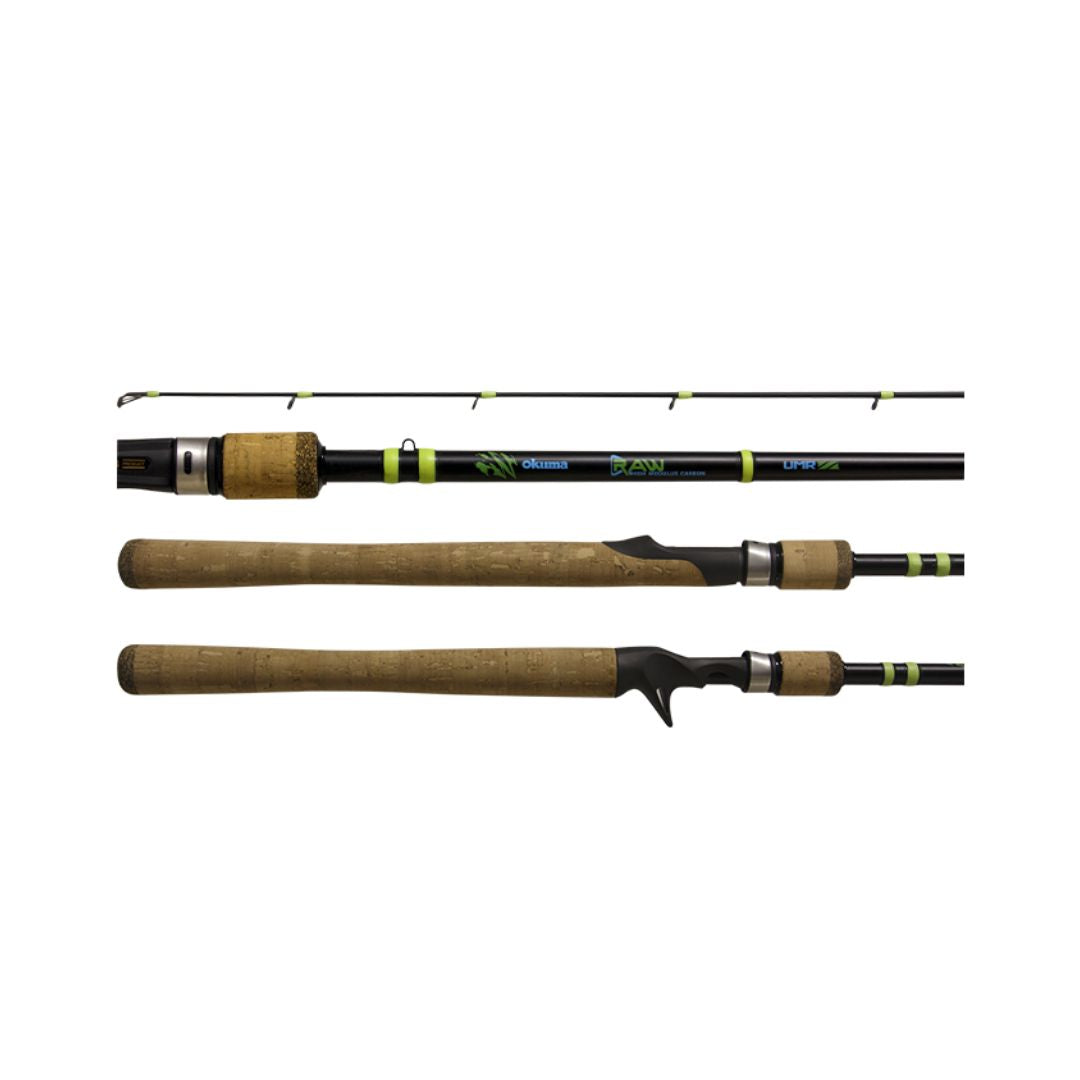 OKUMA RAW BASS RODS