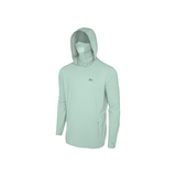PELAGIC EXO TECH HOODED SHIRT - SOLID SAGE