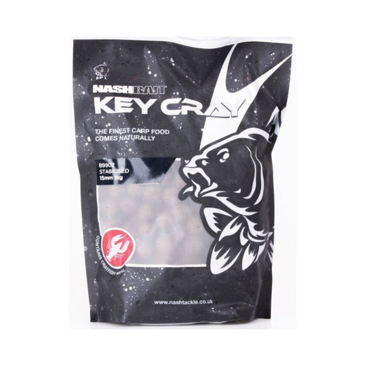NASH 20MM KEY CRAY STABILISED BOILIES 1KG