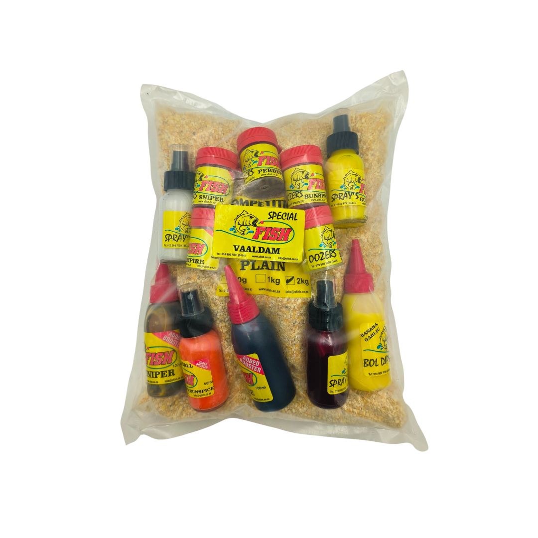 U FISH CARP BAIT VAAL DAM COMBO