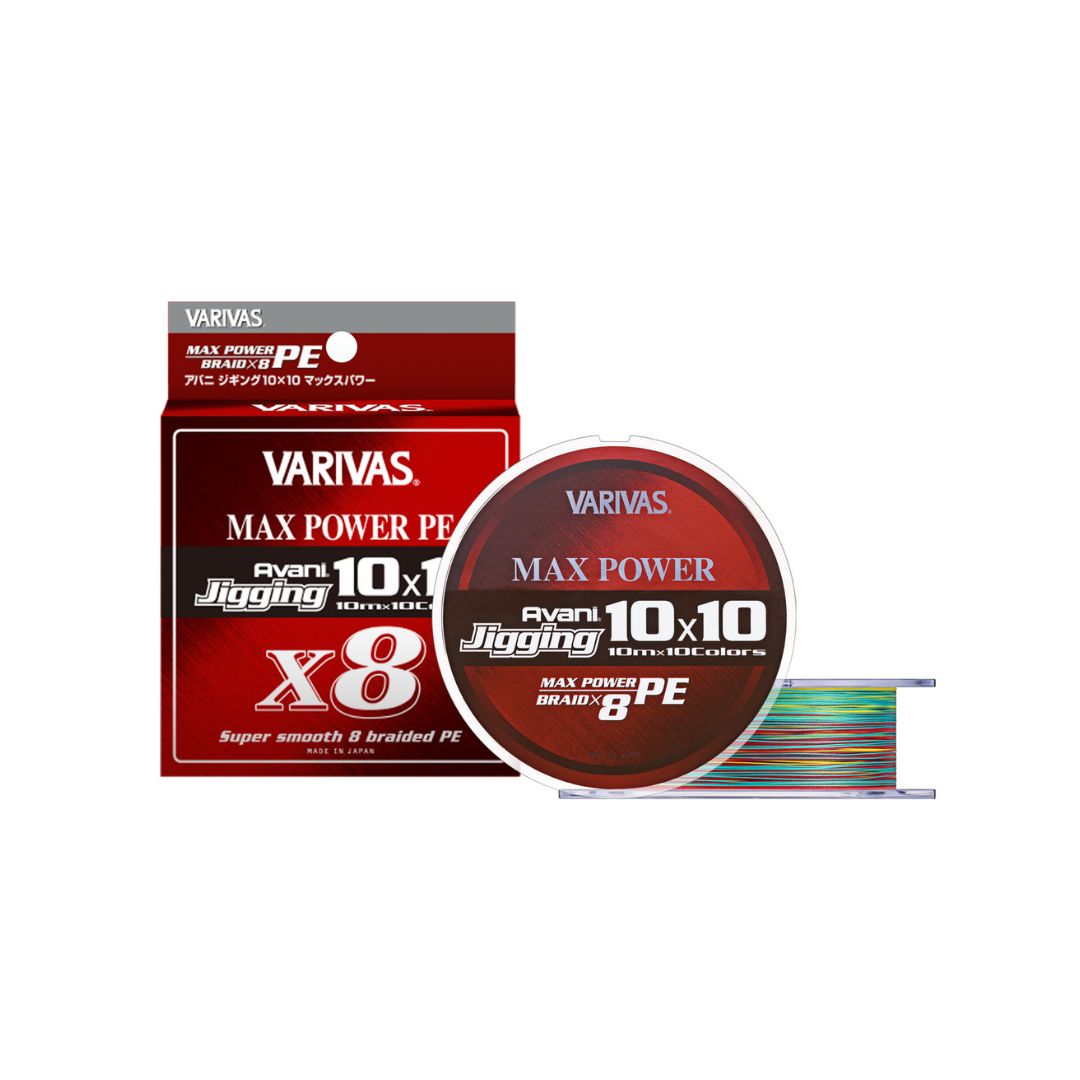 VARIVAS AVANI JIGGING 10X10 X8 600M BRAID