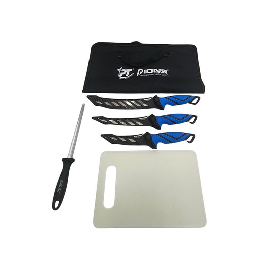 PIONEER FILLET KNIFE COMBO + CHOPPING BOARD