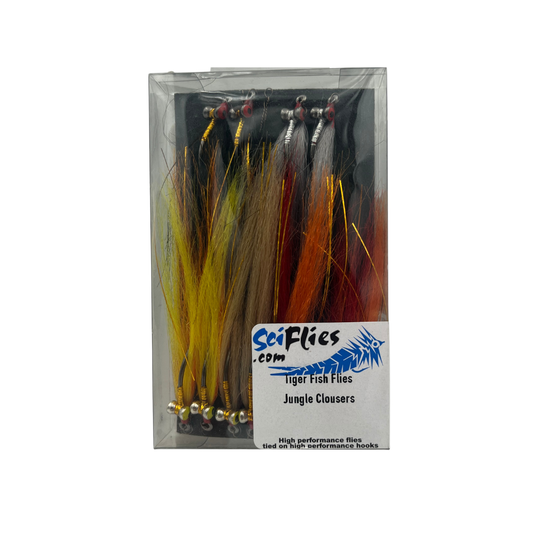 SCI FLIES TIGER FISH FLIES JUNGLE CLOUSERS