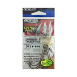OWNER CUTTING POINT SPINNER BAIT TRAILER HOOK