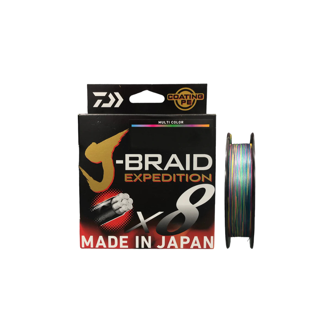 DAIWA J-BRAID EXPEDITION X8 300M – Mias Angling & Scuba