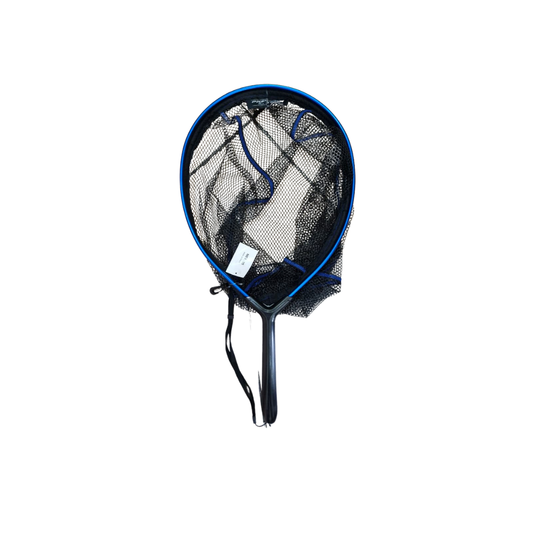 PREDATOR LANDING NET ROUND RUBBER MESH TROUT