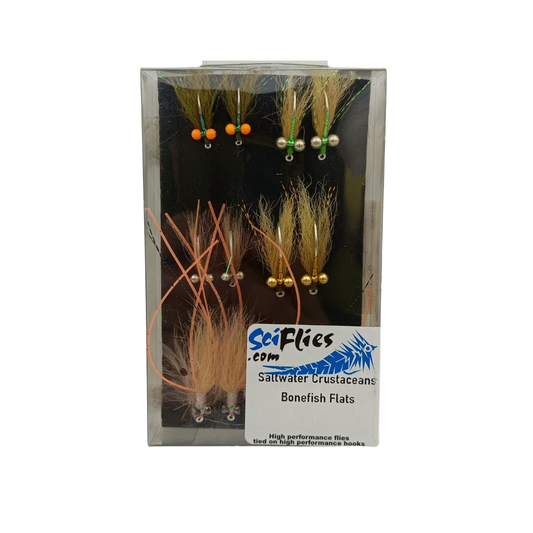 SCI FLIES SALTWATER CRUSTACEANS BONEFISH FLATS