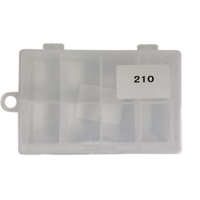 PREDATOR CLEAR 1 TRAY - 8 COMPARTMENT TACKLE BOX