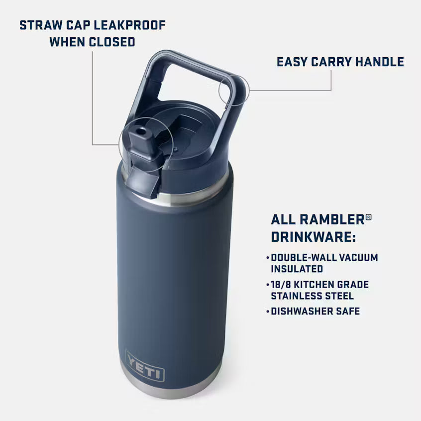 YETI 769ML RAMBLER C STRAW BOTTLE