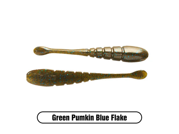 X ZONE FINESSE SLAMMER 3.25" BAIT (10 PACK)