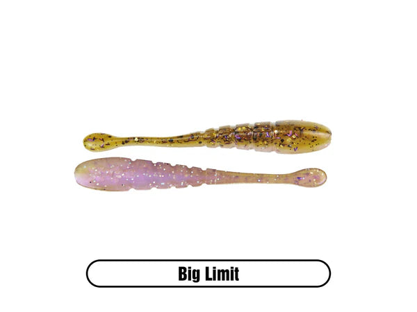 X ZONE FINESSE SLAMMER 3.25" BAIT (10 PACK)