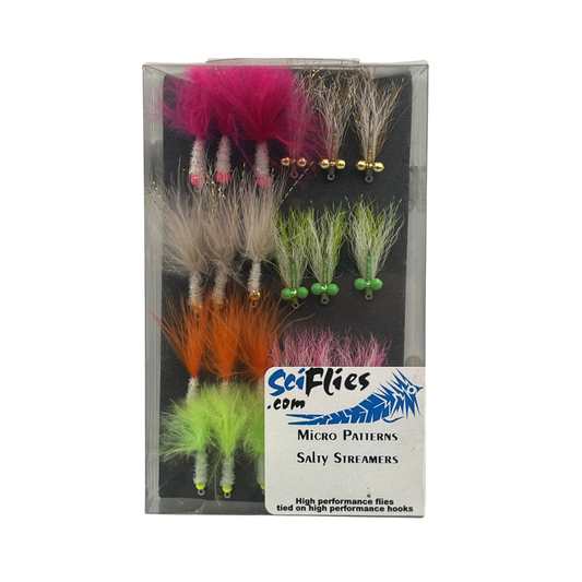 SCI FLIES MICRO PATTERNS SALTY STREAMERS