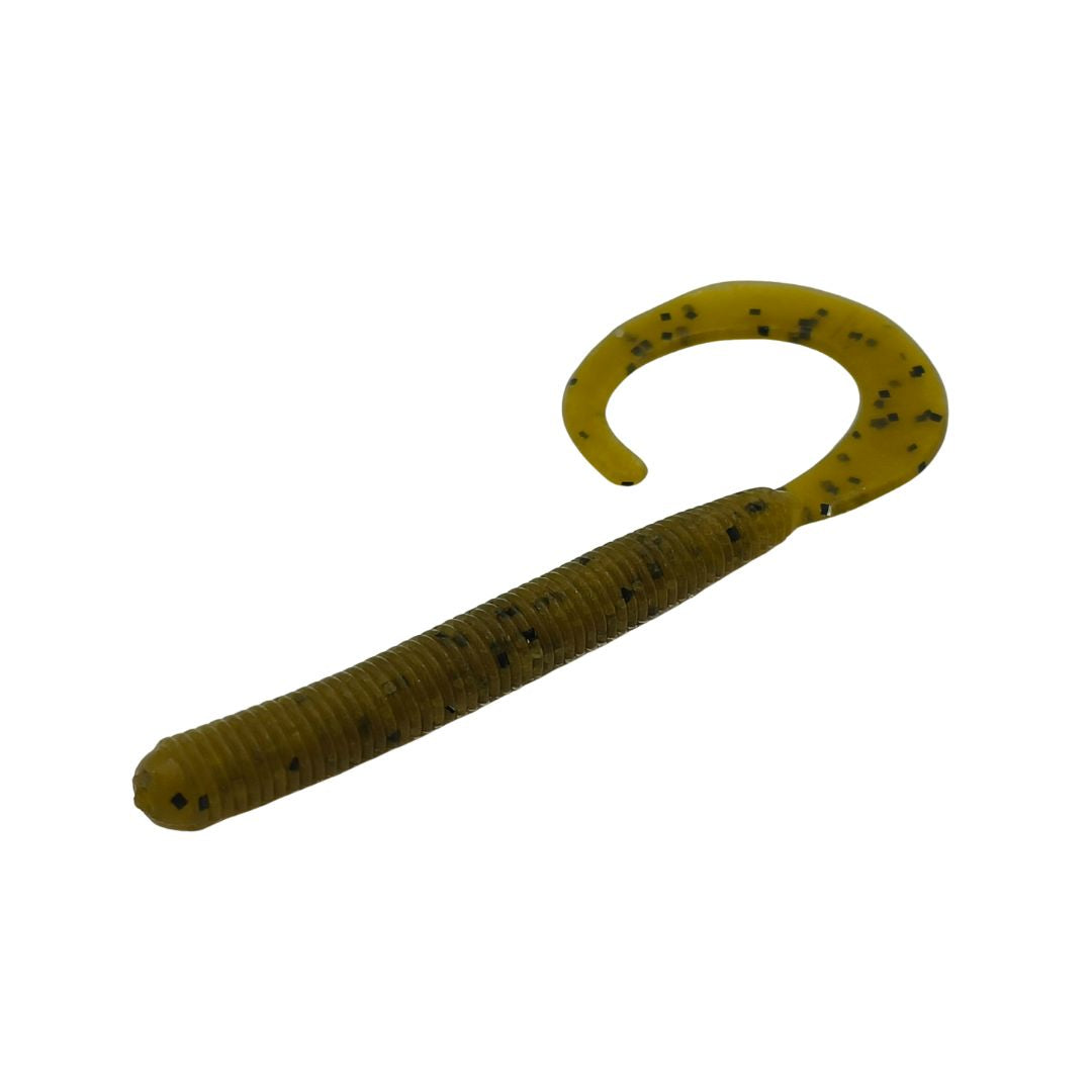 BASS HUNTER ELITE SERIES 3.5" SALT INFUSED CURLY TAIL