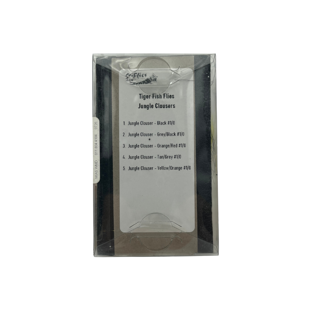 SCI FLIES TIGER FISH FLIES JUNGLE CLOUSERS
