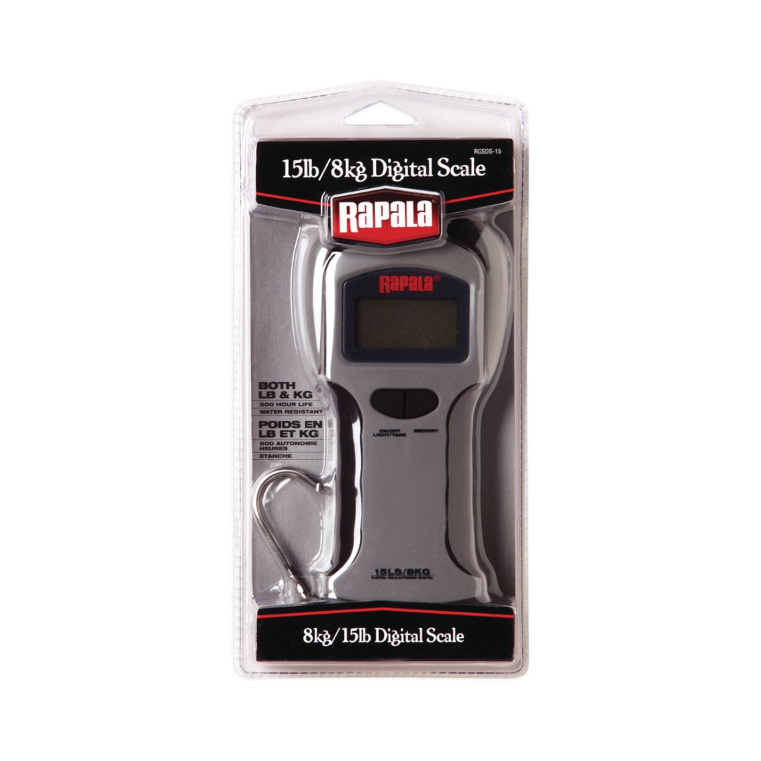 RAPALA 8KG/15LB DIGITAL SCALE