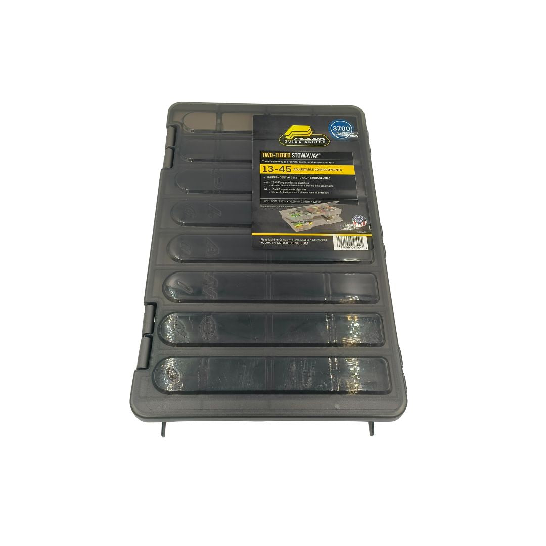 PLANO GUIDE SERIES TWO-TIER STOWAWAY TACKLE BOX
