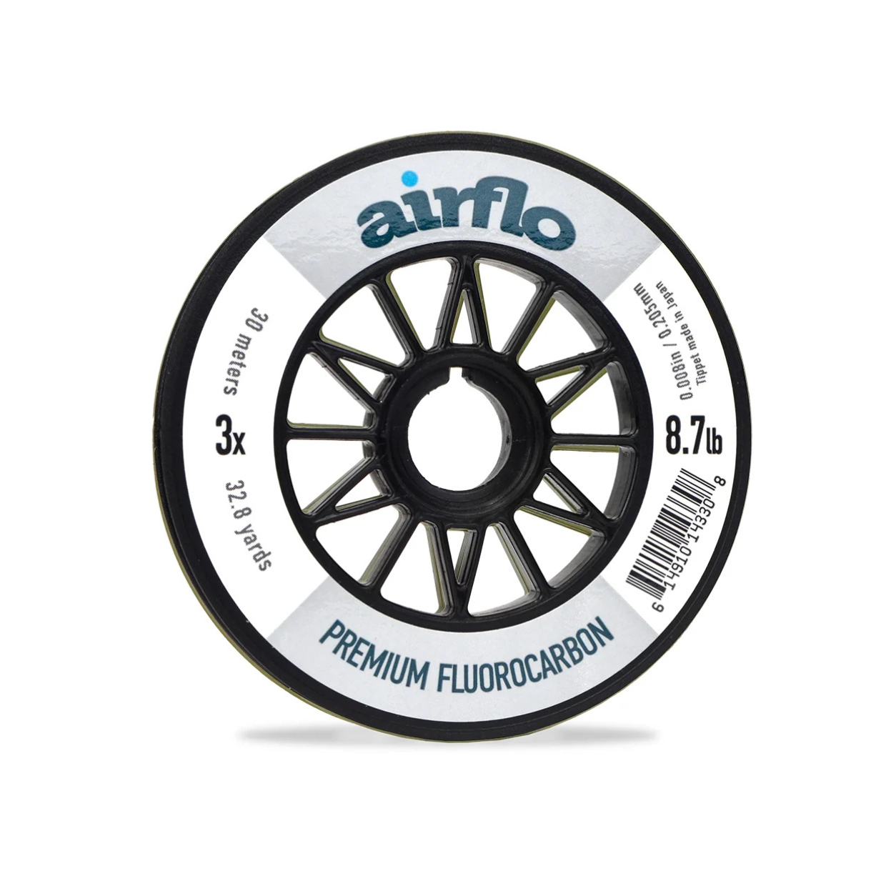 AIRFLO PREMIUM FLUOROCARBON 30M TIPPET