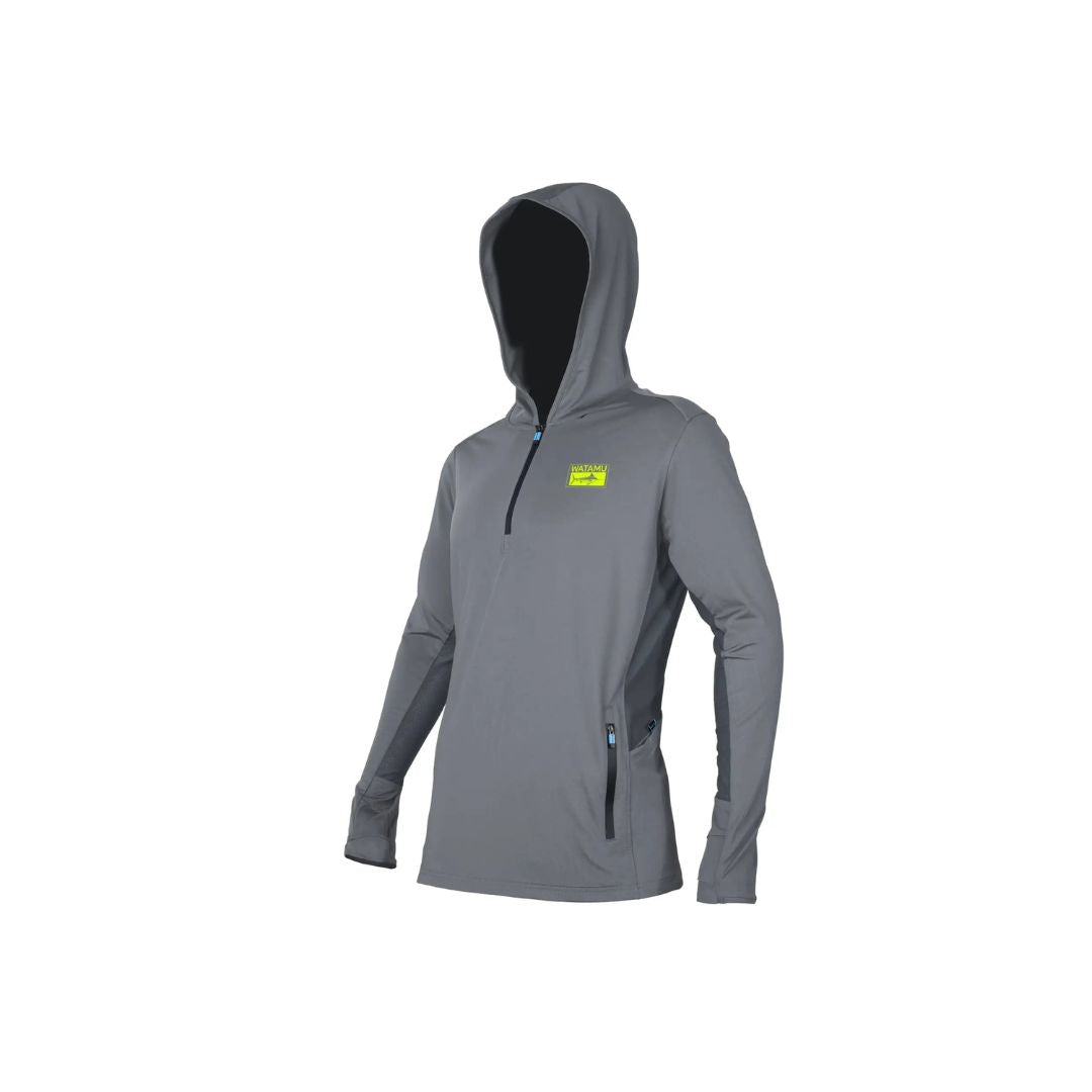 WATAMU NUBIAN PERFORMANCE HOODY GREY
