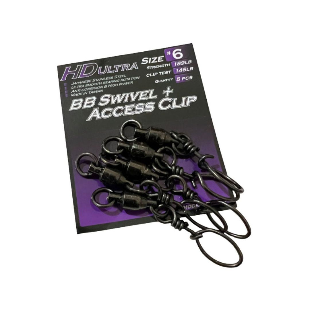 OCEAN'S LEGACY HD ULTRA BB SWIVEL + ACCESS CLIP