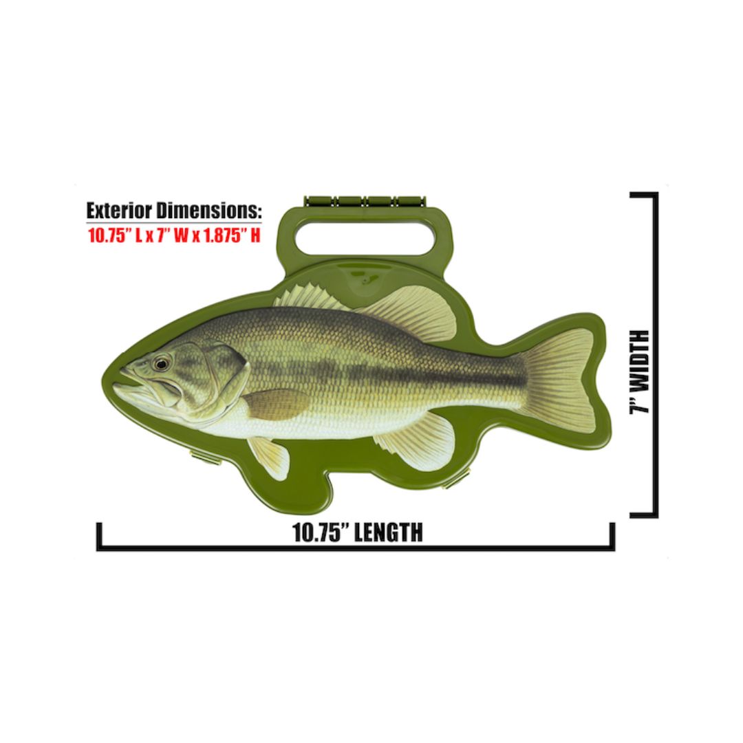 FLAMBEAU WILD BITE 25PC ADVENTURE FISHING KIT - BASS