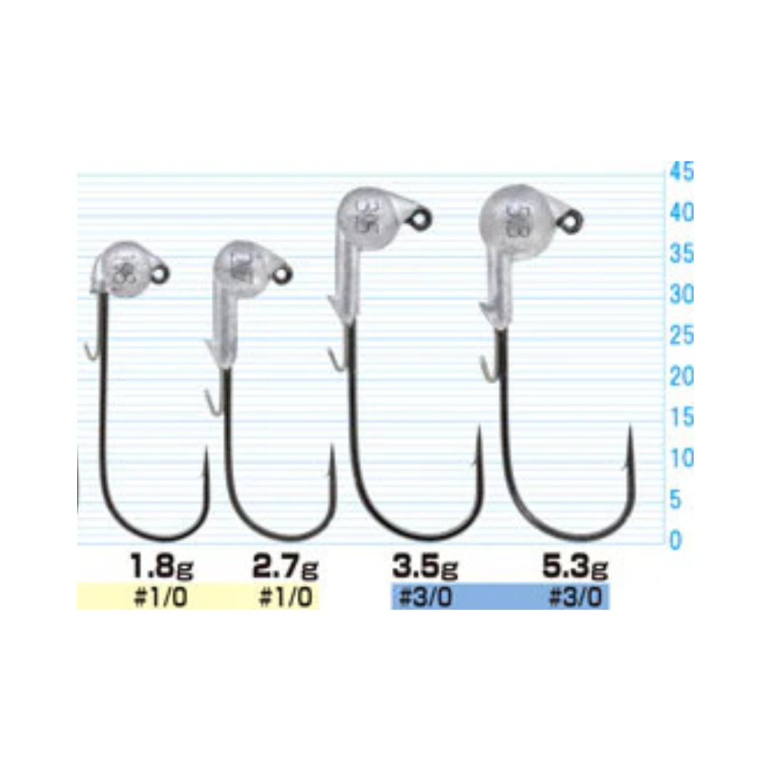 CULTIVA JH-12 RANGE ROLLER FINESSE JIG HEADS MID STROLLING