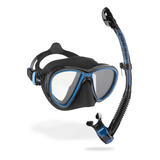 Cressi Quantinum Dry Snorkel Set