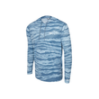 PELAGIC VAPORTEK HOODED FISHING SHIRT - WAHOO CAMO